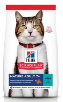 Hill's Science Plan Hills +7 Ton Balıklı Yaşlı 1.5 kg Kedi Maması kullananlar yorumlar